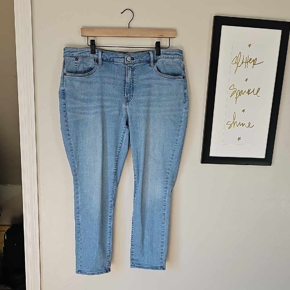 Talbots Flawless Slim Ankle 16W Jeans Jeggings Stretchy Jeans